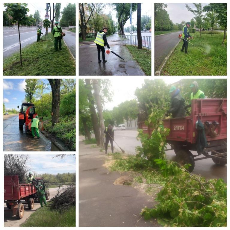 РОБОТИ З БЛАГОУСТРОЮ РАЙОНУ